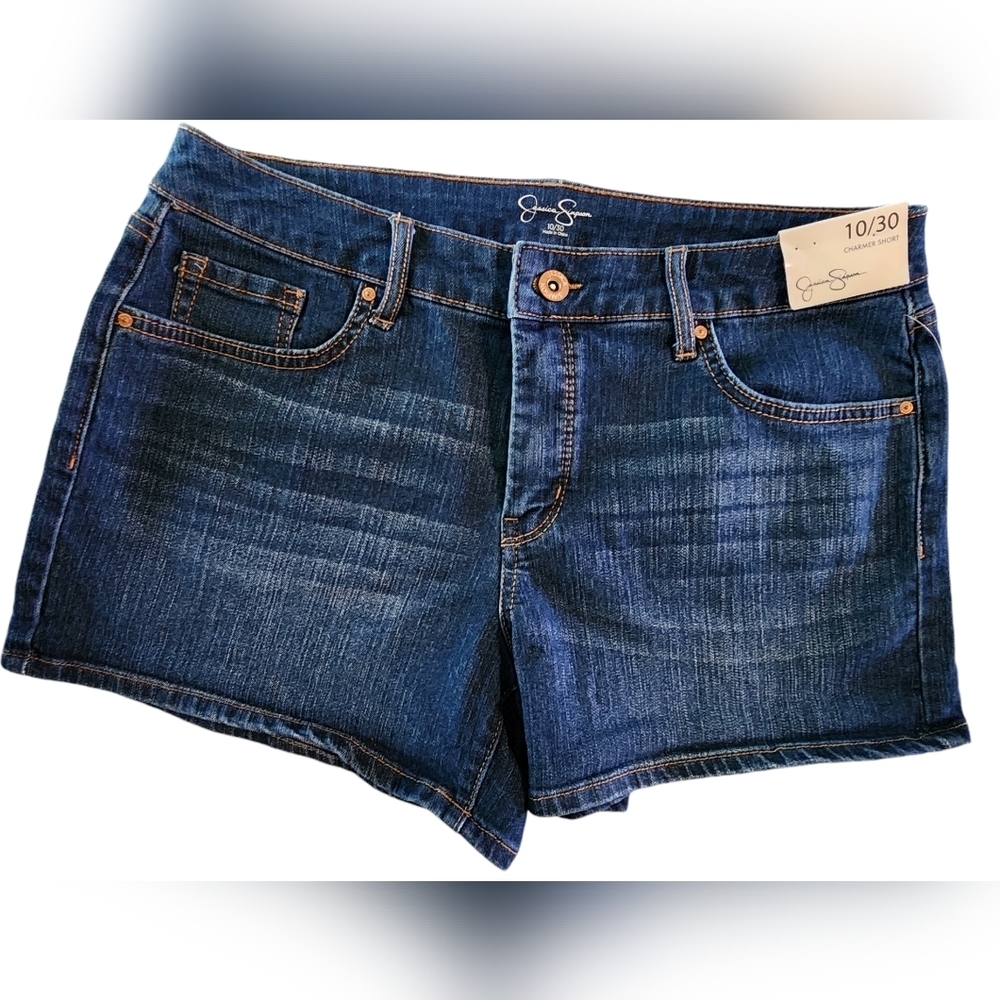 Jessica Simpson Dark Blue Jean Shorts